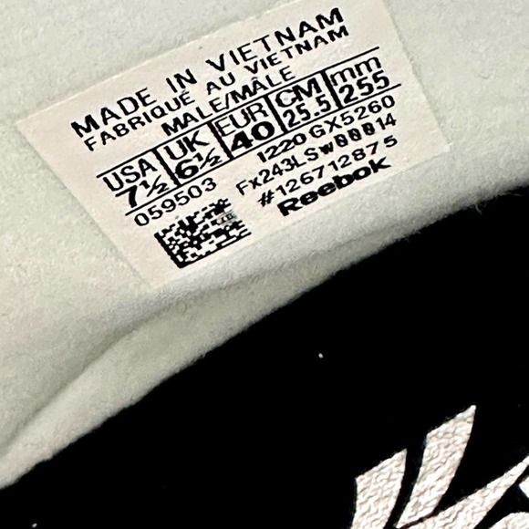 Reebok Question Mid 'Why Not Us?' GX5260 Basketball Sneakers Size 7.5 (Womens 9) - Picture 11 of 13